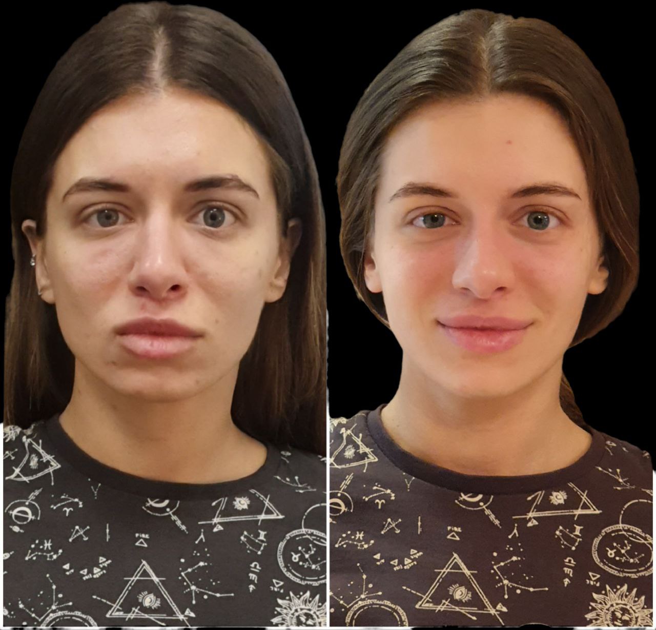 Student transformation before and after 9